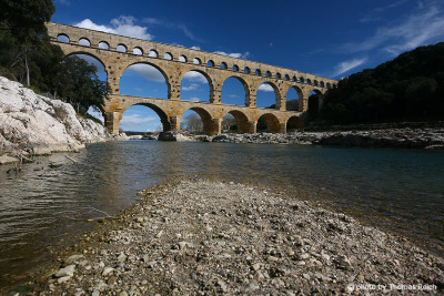 Aqueduct Pont du Gard, Provence