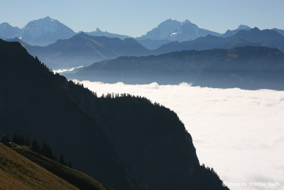 Sea of mist Switzerland