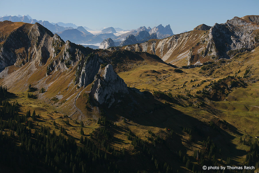 Mountain landscape Switzerland