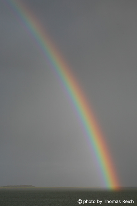 Rainbow over North Sea