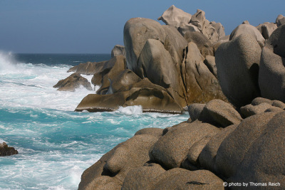 Capo Testa Granite rocks Sardinia