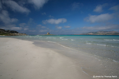 Beaches and swimming Torre Pelosa Sardinia