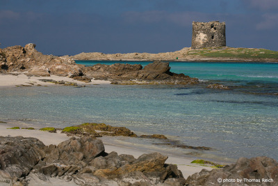 Torre Pelosa island Sardinia