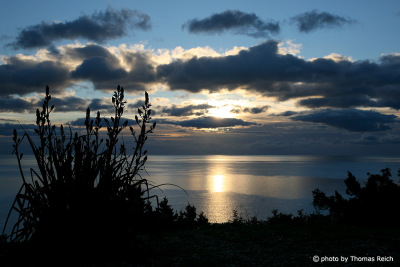 Sonnenuntergang Golf von Orosei Sardinien