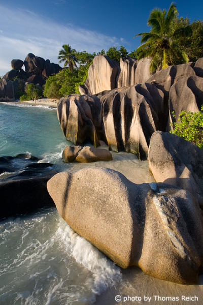 Beach Anse Source d´Argent, La Digue, Seychelles