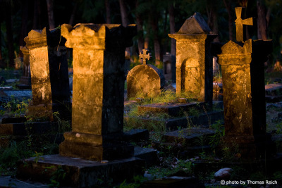 Old cemetery, La Digue