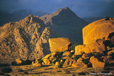 Hochgebirge in Marokko