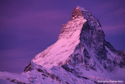 Matterhorn Toblerone mountain