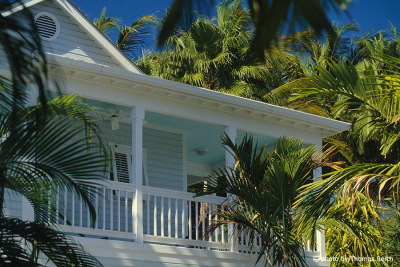 Colonial house in Key West, Florida