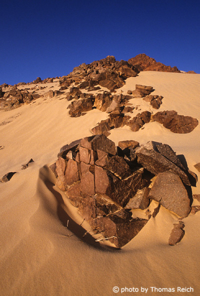 Sandstone desert Sinai