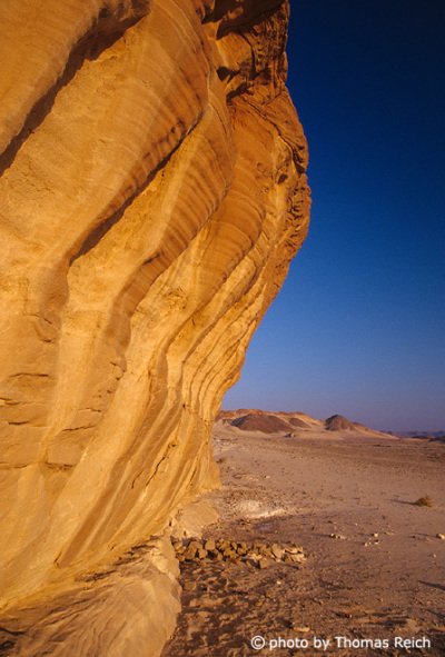 Rock formations in the Sinai