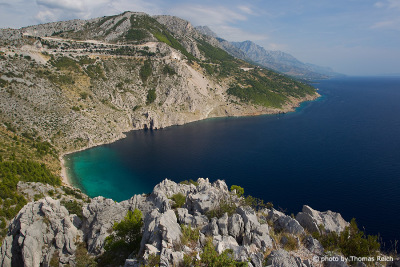 Biokovo mountain in Croatia