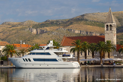 Yacht in Trogir