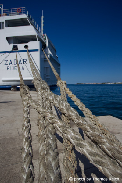 Ferry in Zadar, Dalmatia