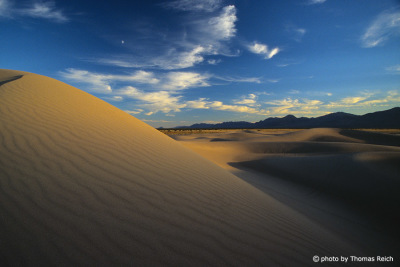 Sand dunes Death Valley California