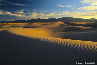 Sand dunes Death Valley, California