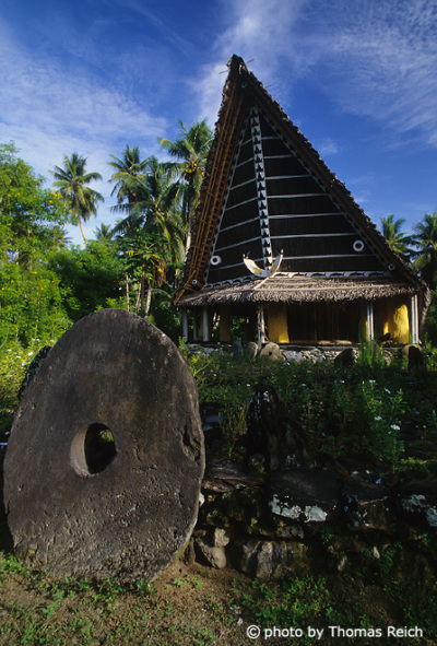 Stone money (Rai) on Yap, Micronesia