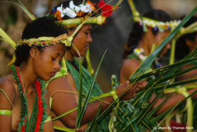 Lokales Handwerk und traditionelle Kultur auf Yap