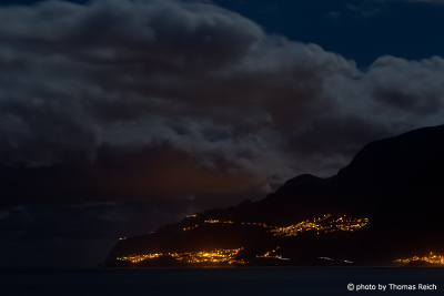 Evening Madeira island