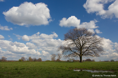 Wolken im Havelland, Deutschland