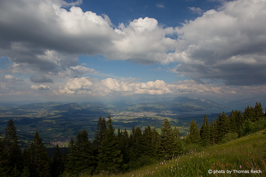View from Gurnigel to Thun