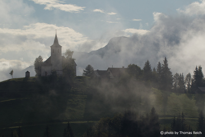 Kirche Steiner Alpen Slowenien