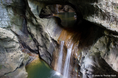 Wasserfall in Slowenien