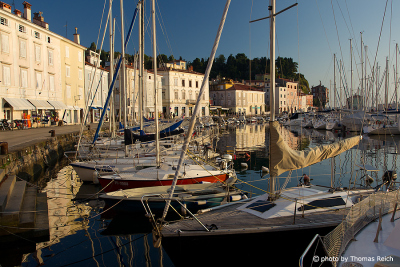 Harbour in Piran Slovenia