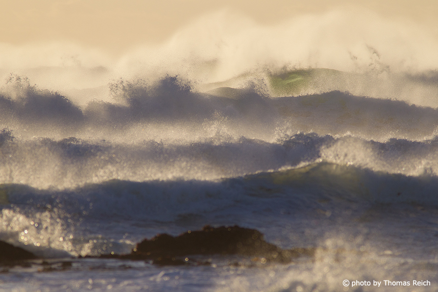 Big waves in Cape Peninsula, South Afrcia