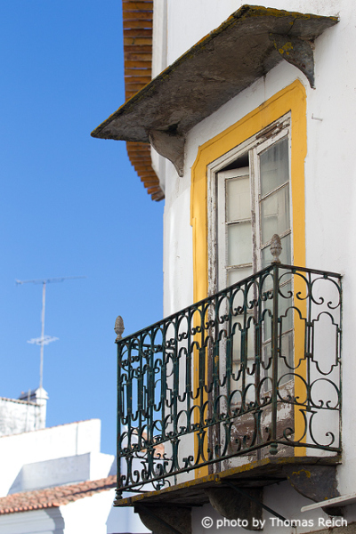 House balcony in Évora