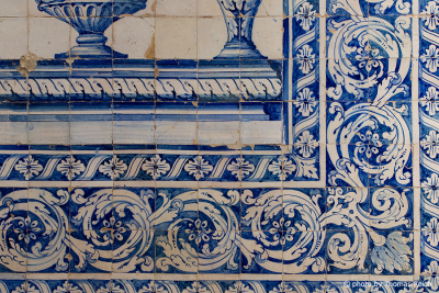 Azulejos facade, Évora