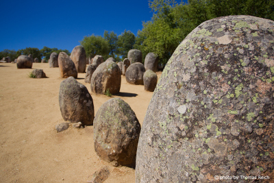 Sehenswürdigkeit Monolithen Alentejo, Portugal