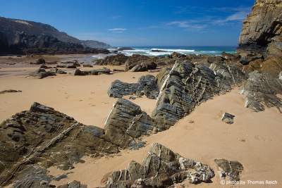 Sandy beach Alentejo Region, Portugal