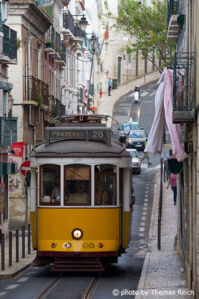 Tram 28, Bairo Alto, Lissabon