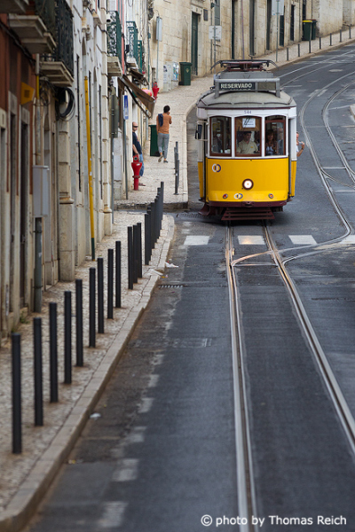 Lissabon weiße Stadt am Rio Tejo