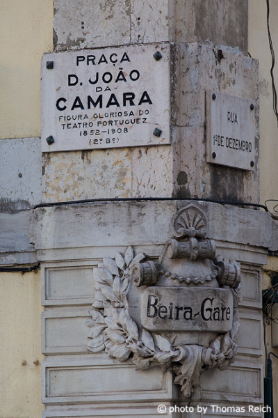 Praca Dom Joao da Camara in Lisbon