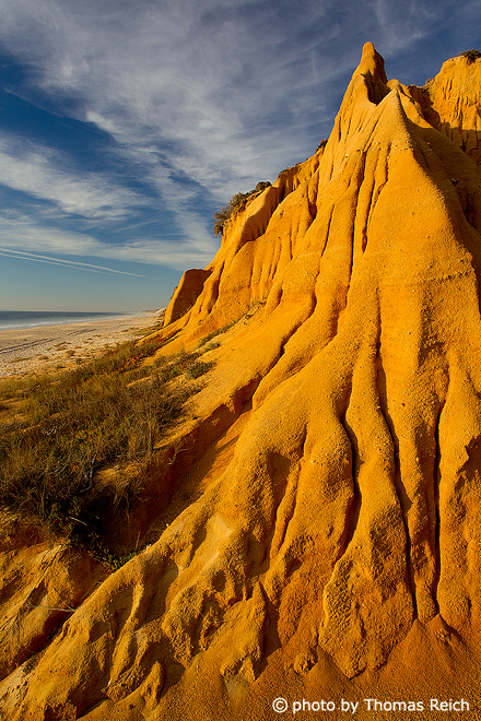 Sandsteinklippen, Praia da Aberta Nova