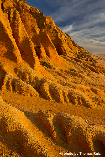 Sandsteinformationen Südwestküste Portugal
