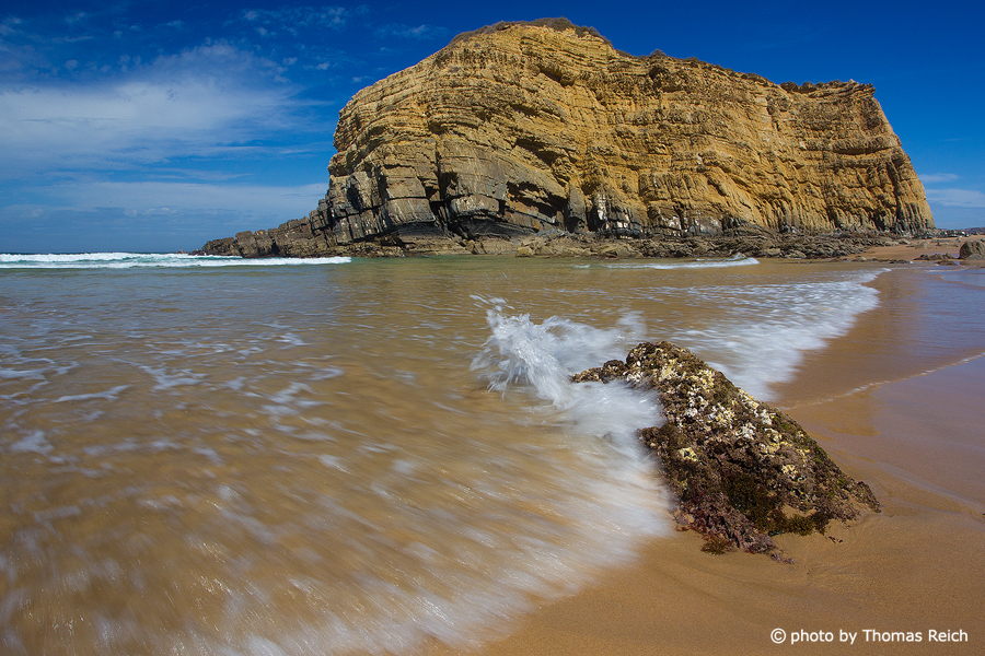 Beach southwest coast of Portugal