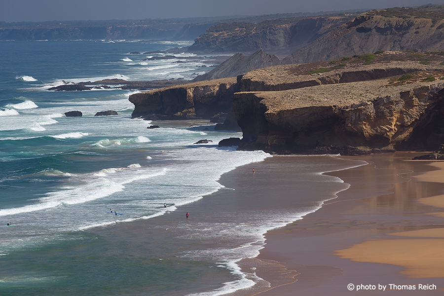 Wellenreiten Westalgarve, Portugal