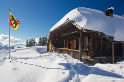 Mountain hut Selibüehl, Bernese Oberland