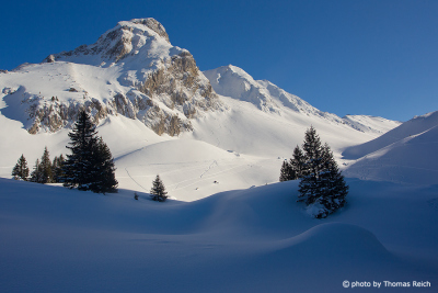 Schneeschuhwandern, Berner Oberland, Schweiz