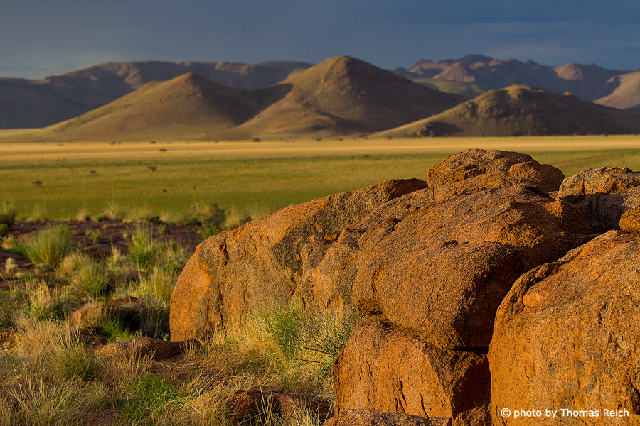 Landschaft Ranch Koiimasis, Tirasberge Namibia