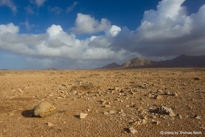 Moon volcanic landscape at Fuerteventura Island