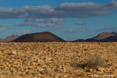 Vulkanlandschaft auf Fuerteventura
