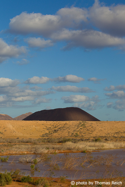 Volcano inactive Fuerteventura