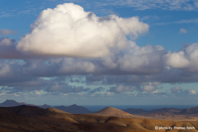 Volcanos ocean Fuerteventura
