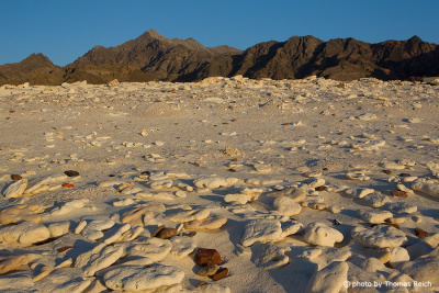 Sandy beach Hallaniyat Islands, Oman