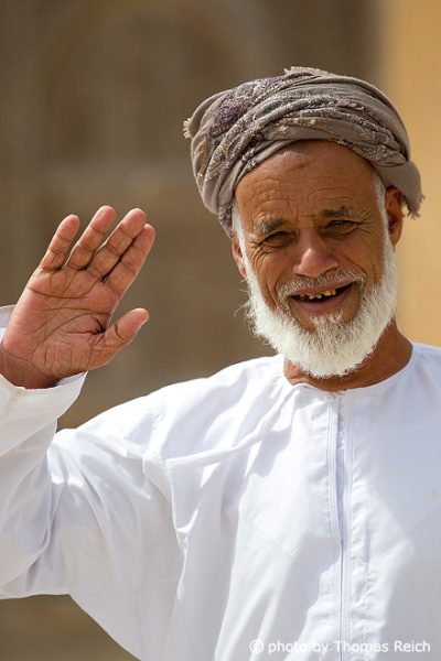 Mann im Oman