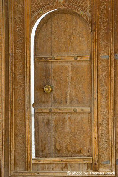 Old wooden door in Oman